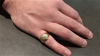 Ring Guerretta Gioielli Man Anello Uomo in Gold GUERR144 - GUERR144